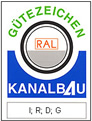 Gütezeichen Kanalbau